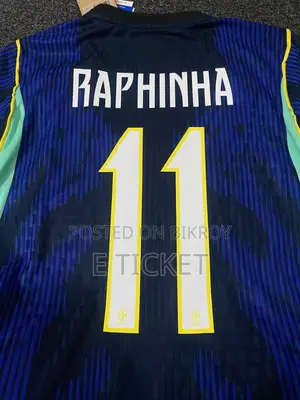 Brazil Away Jersey –2026 World Cup (Player Edition)