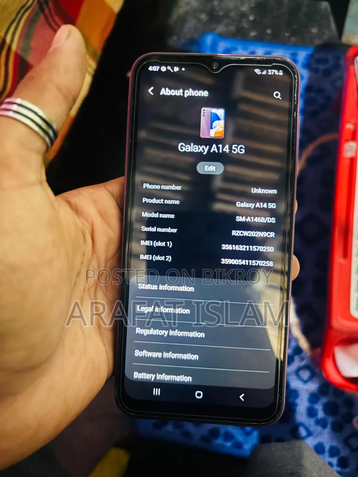 Samsung Galaxy A14 5G 128 GB Pink