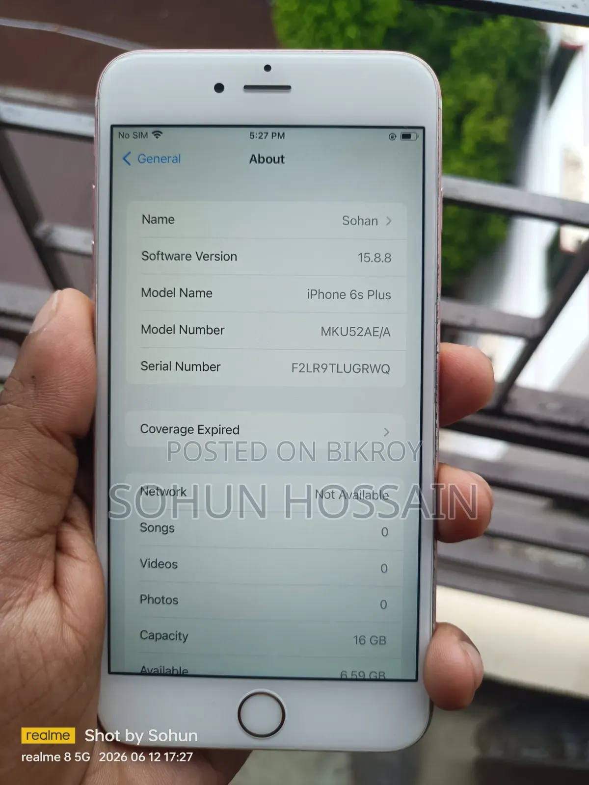 Apple iPhone 6s Plus 16 GB