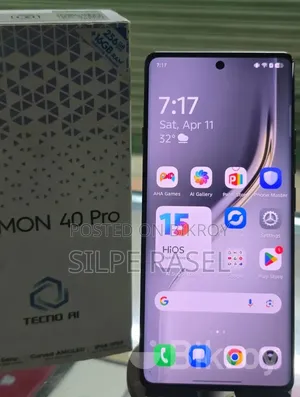Tecno Camon 40 Pro 4G 256 GB Black