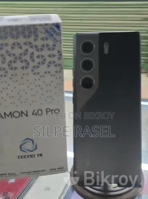 Tecno Camon 40 Pro 4G 256 GB Black