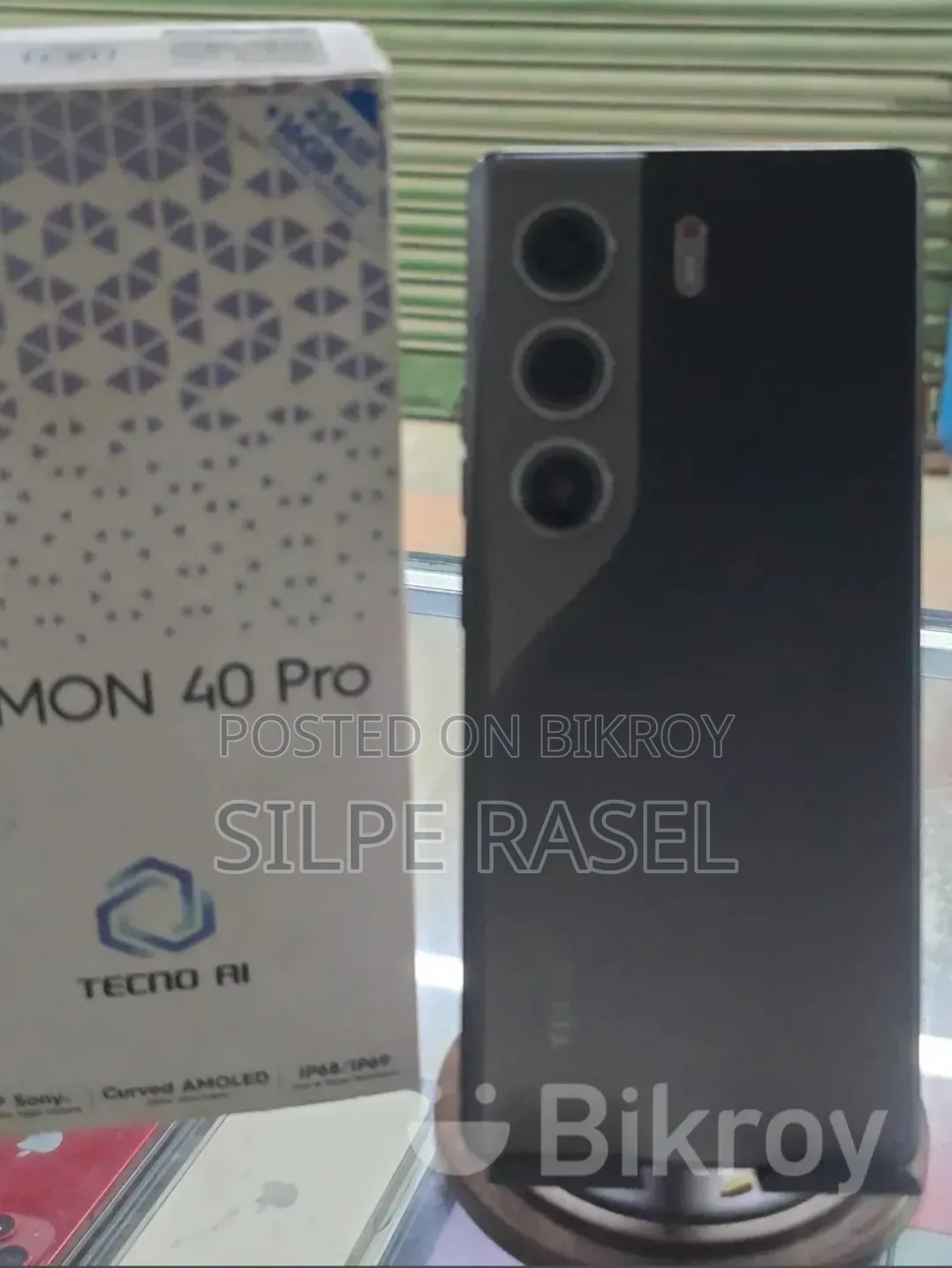 Tecno Camon 40 Pro 4G 256 GB Black