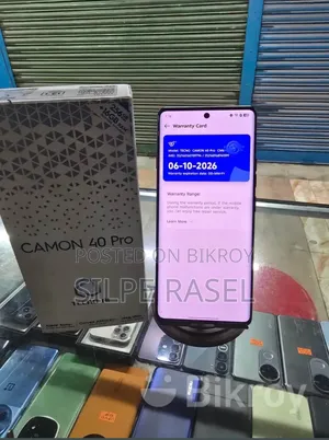 Tecno Camon 40 Pro 4G 256 GB Black