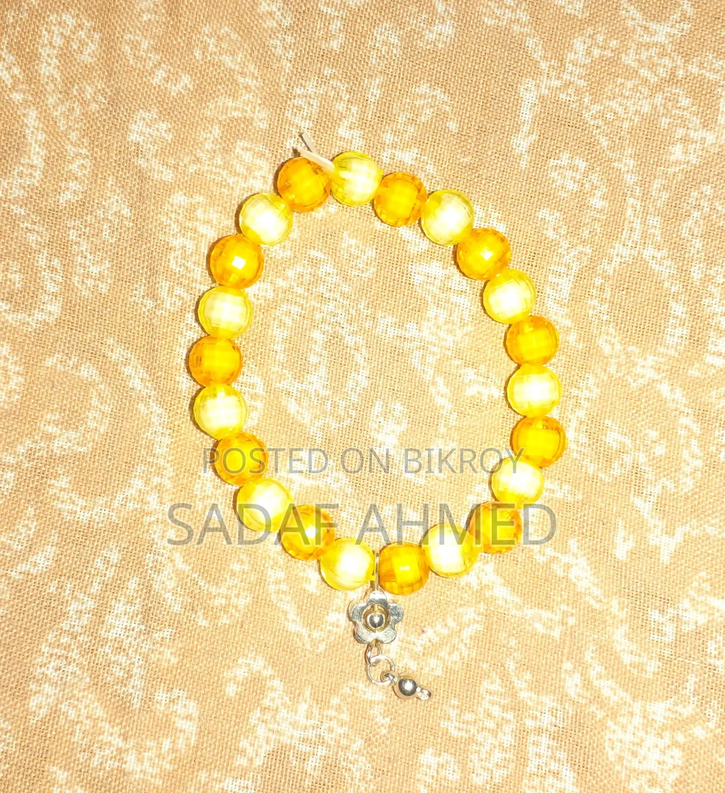 Trendy Crystal Beaded Bracelet - বিভিন্ন কালার এভেইলেবল