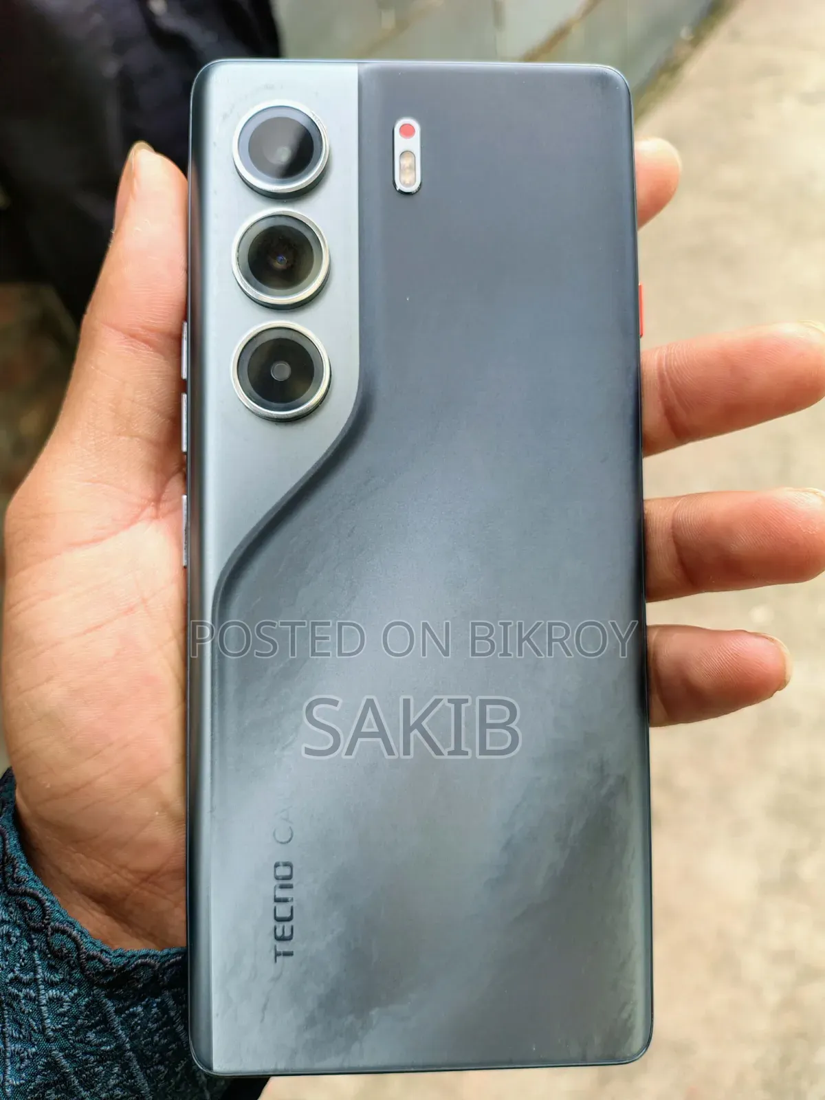 New Tecno Camon 40 Pro 4G 256 GB Black