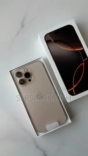 New Apple iPhone 16 Pro Max 256 GB Gold