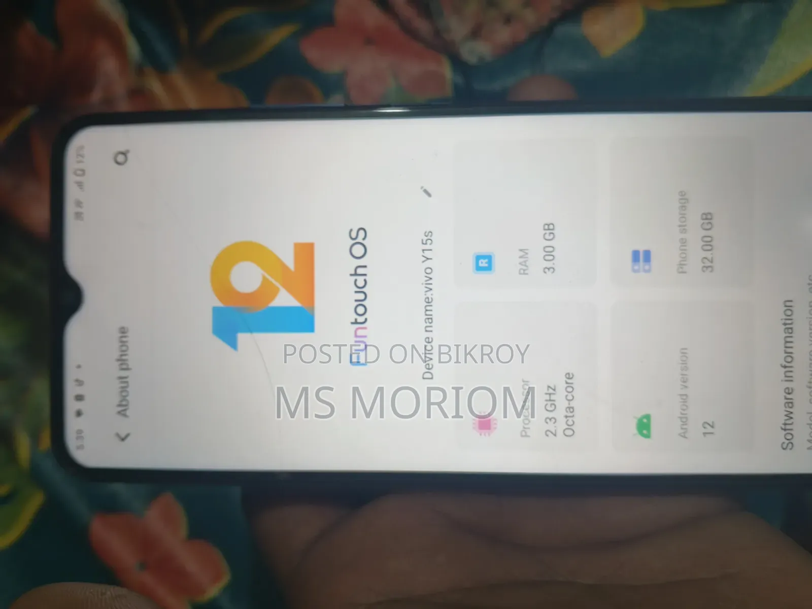 Vivo Y15S 32 GB Blue