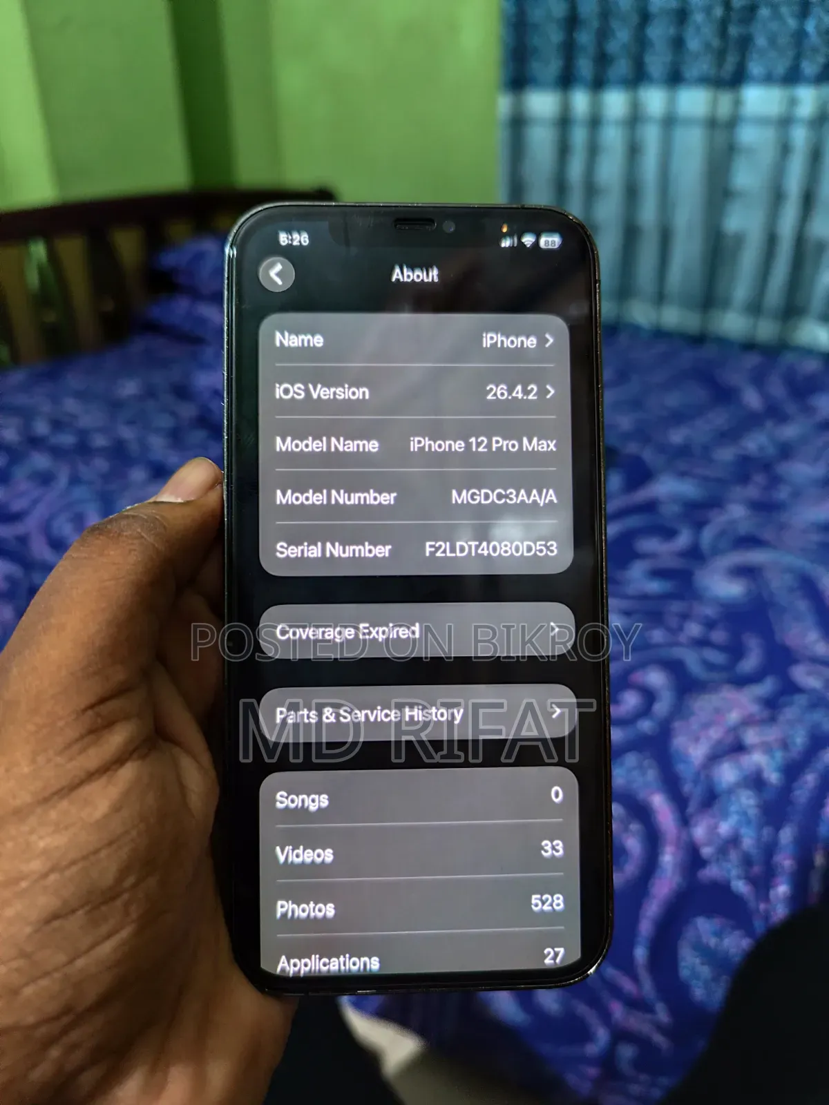 Apple iPhone 12 Pro Max 256 GB Gray