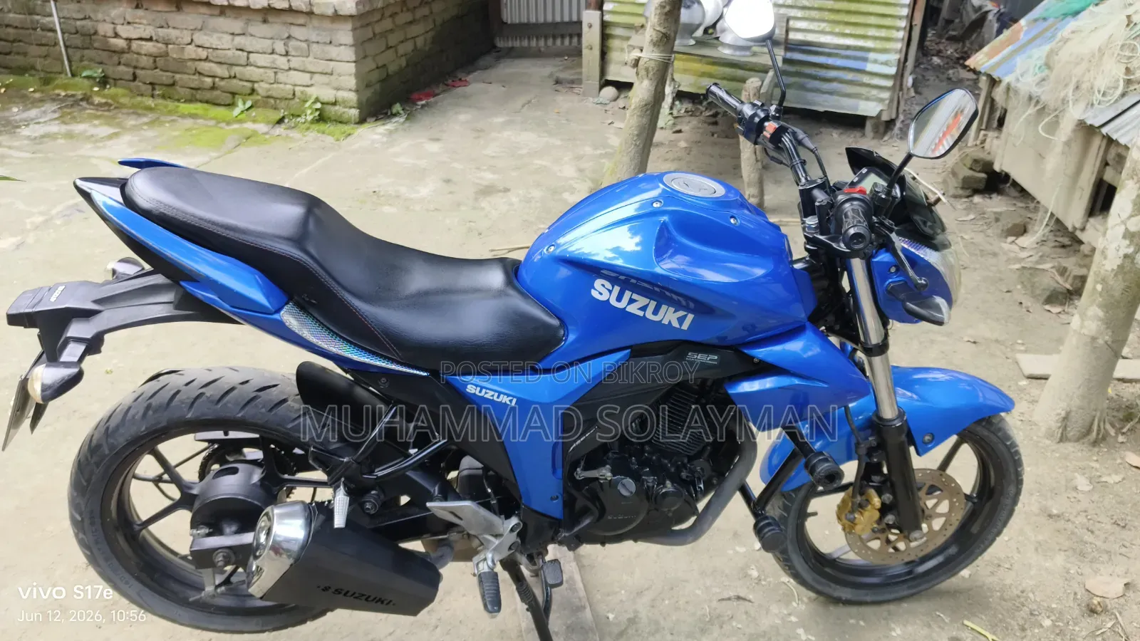 Suzuki Gixxer Monotone 2018 Blue