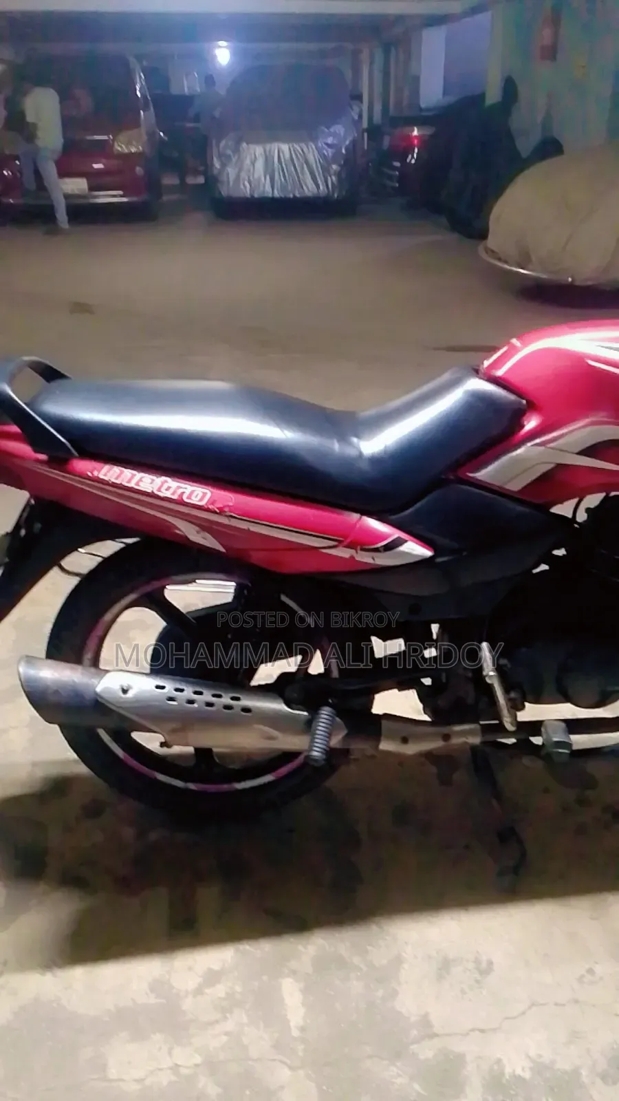 TVS Metro 2014 Red