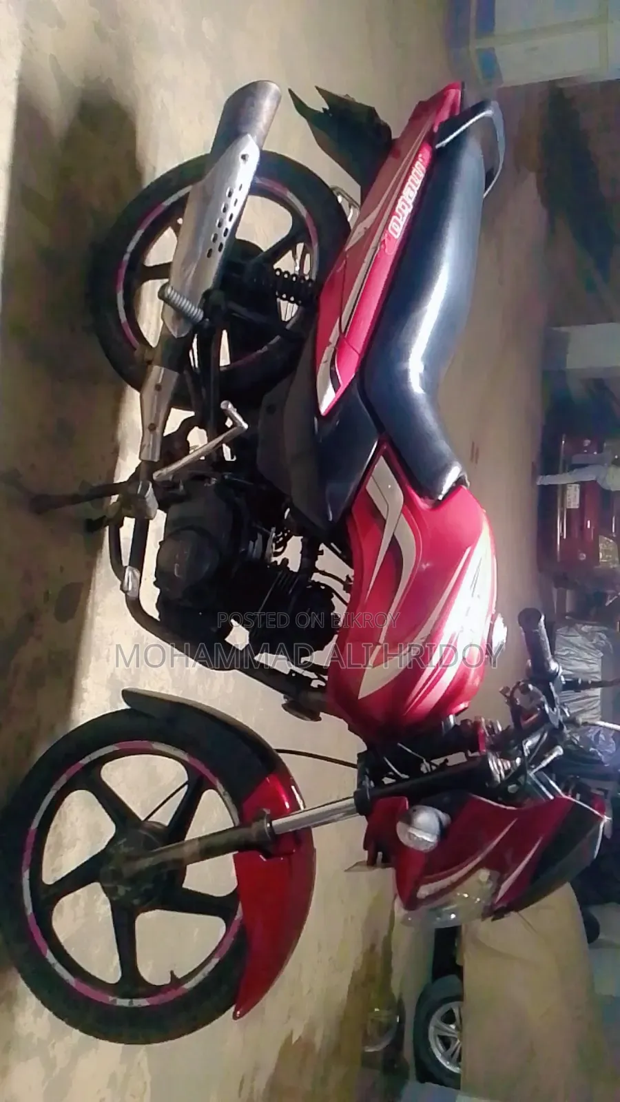 TVS Metro 2014 Red