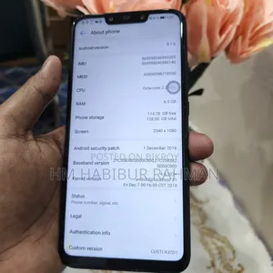 Huawei Nova 3i 128 GB Black