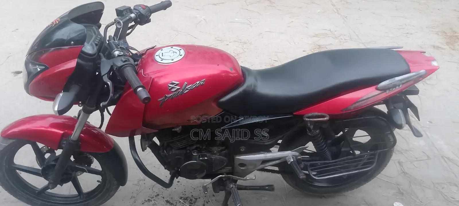 বাজাজ পালসার ১৫০ ২০১৪ লাল