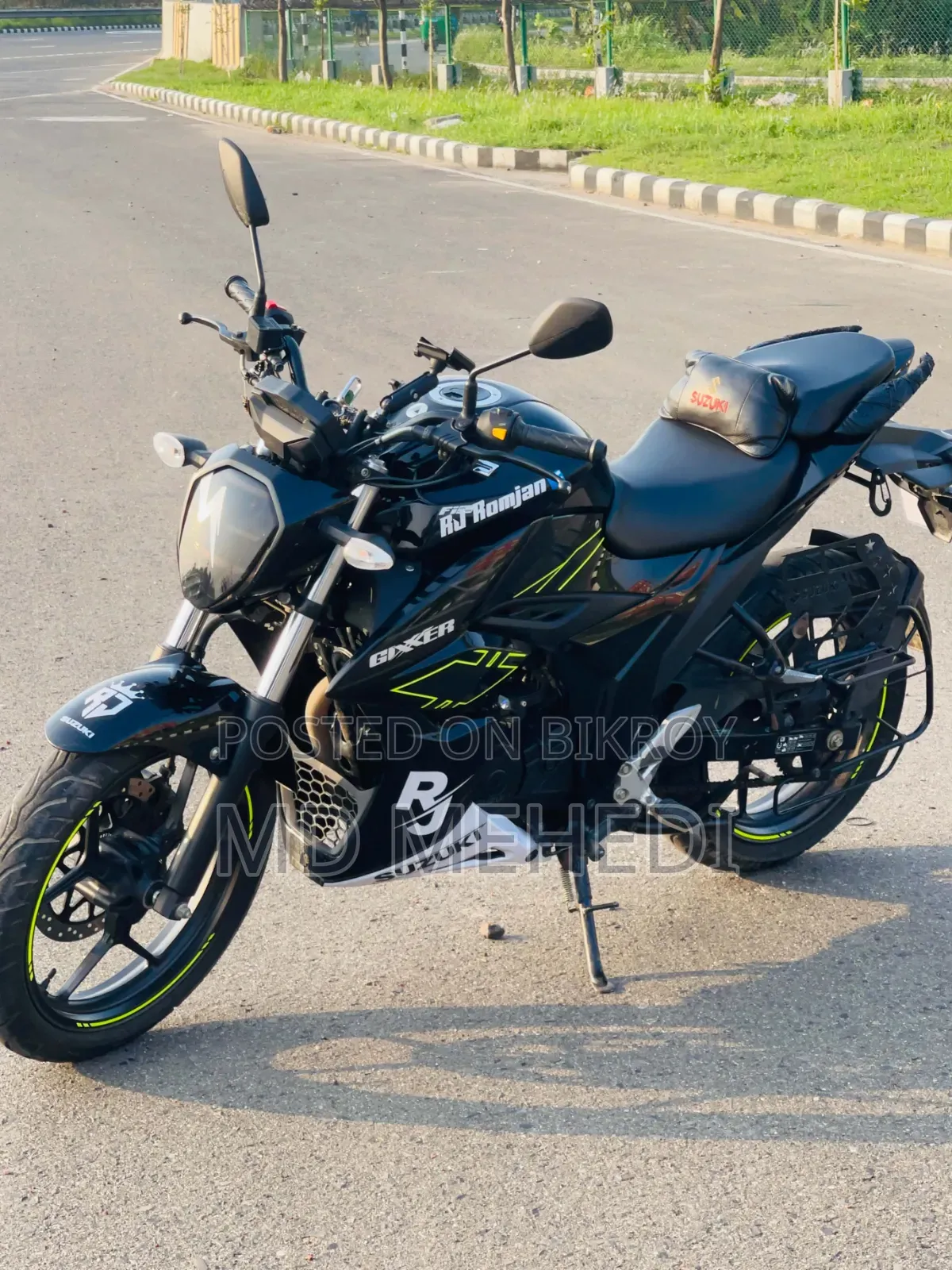 Suzuki Gixxer Fi ABS 2025 Black