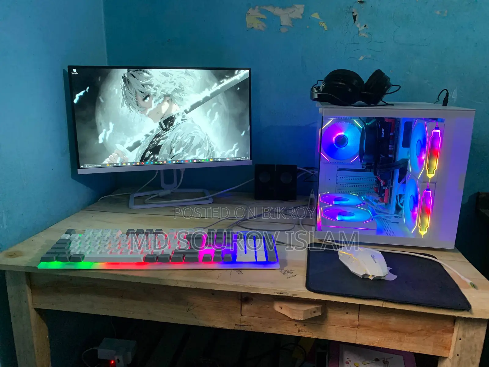 Desktop Computer 8GB AMD Ryzen 5 SSD 128GB