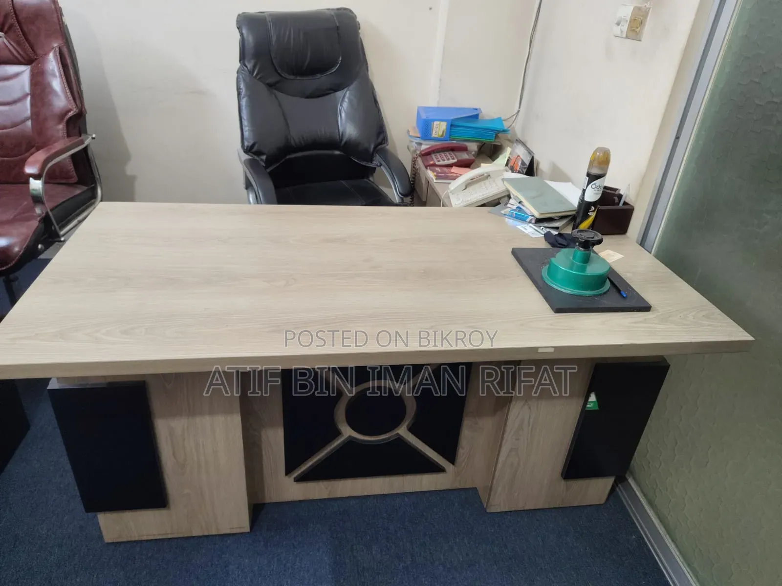 Office Table for Working. Wood Table.