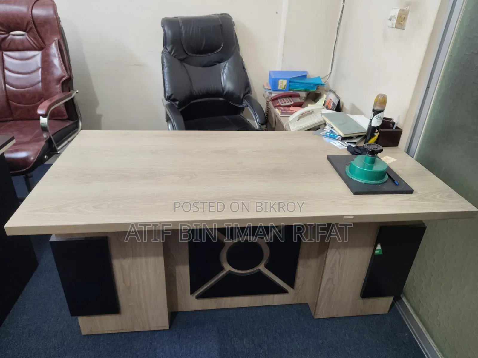 Office Table for Working. Wood Table.