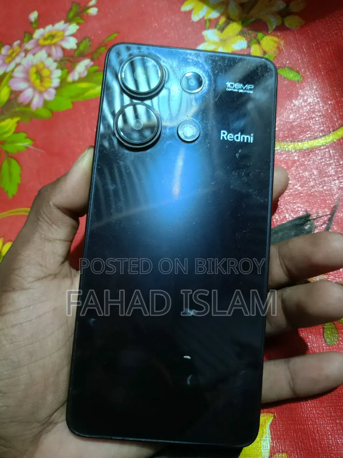 Xiaomi Redmi Note 13 256 GB কালো
