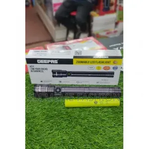Geepas Gfl4651z Zoomable Led Flashlight