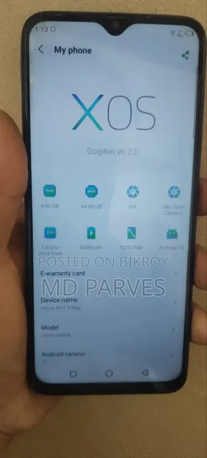 Infinix Hot 9 Play 32 GB Blue