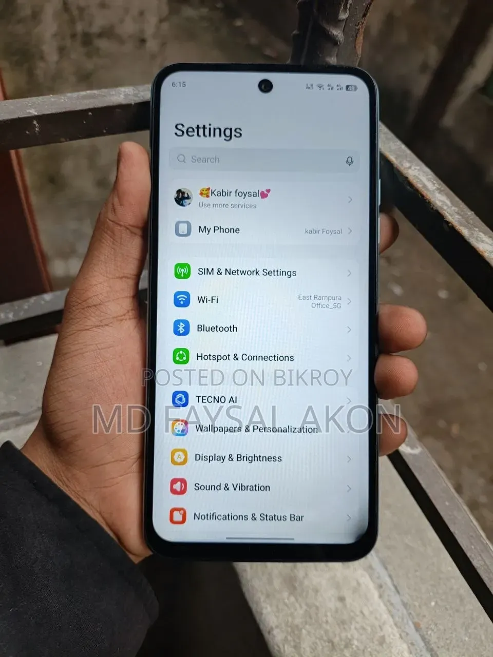 Tecno Spark Go 64 GB Blue