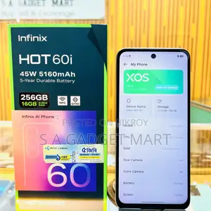 Infinix Hot 60i 256 GB Silver