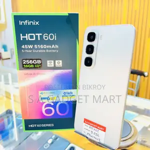 Infinix Hot 60i 256 GB Silver