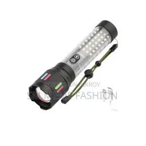 Geepas GFL-2039 রিচার্জেবল এলইডি জুম টর্চ লাইট