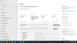 Laptop HP 15-Dy1032wm 8GB Intel Core I3 HDD+SSD 1T