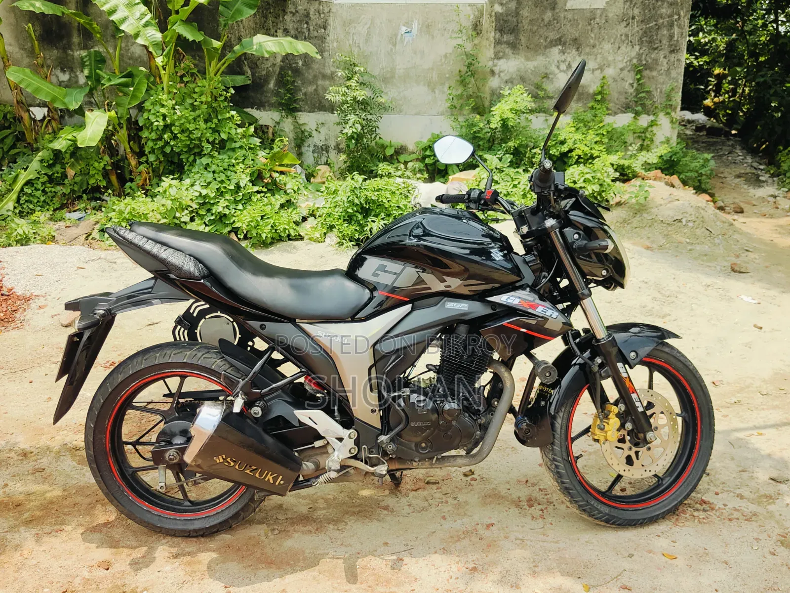 Suzuki Gixxer Monotone 2019 Black