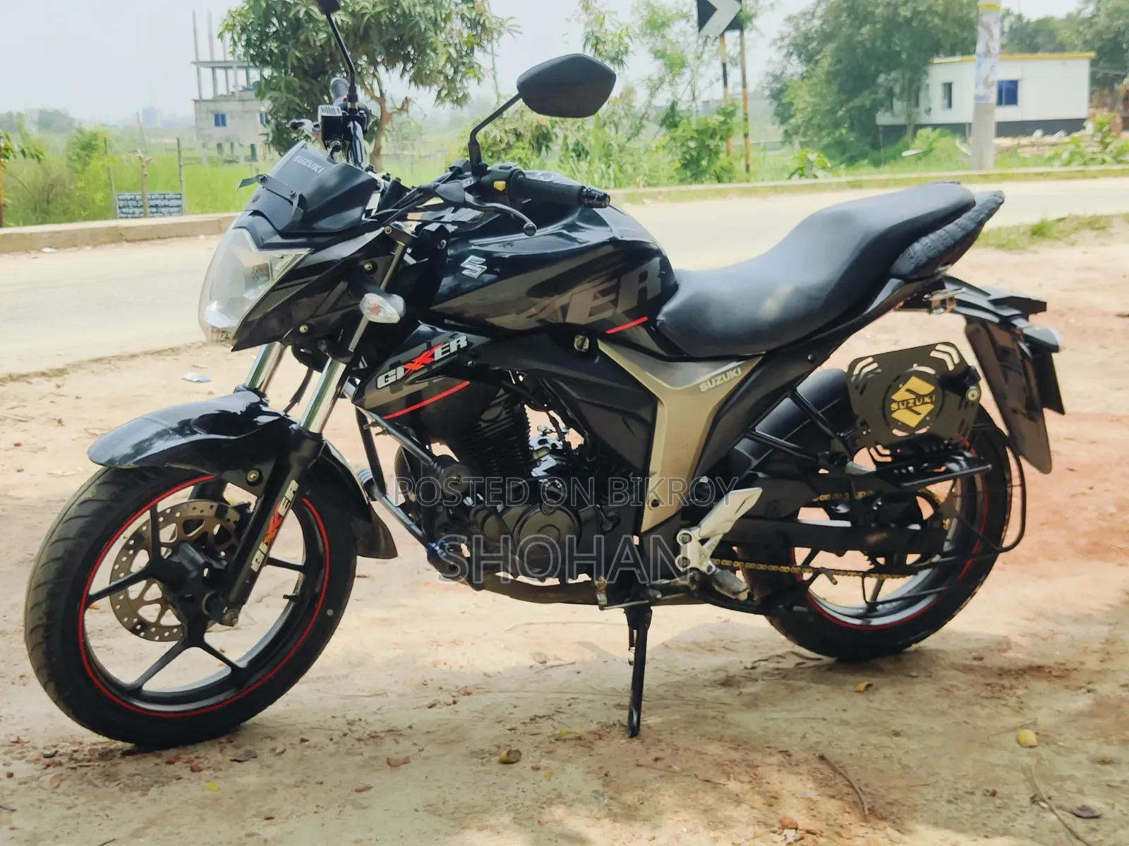 Suzuki Gixxer Monotone 2019 Black
