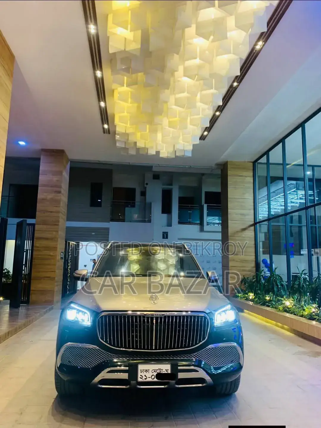 Mercedes-Benz GLS-Class GLS 400d 2021 Green