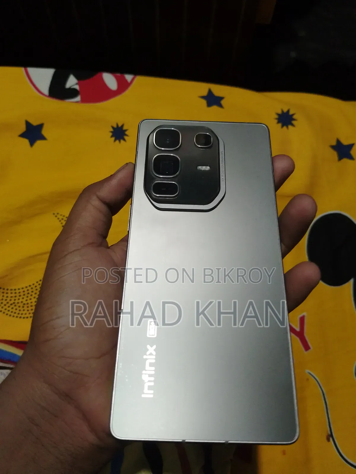 ইনফিনিক্স নোট ৫০ প্রো+ ২৫৬ জিবি গ্রে