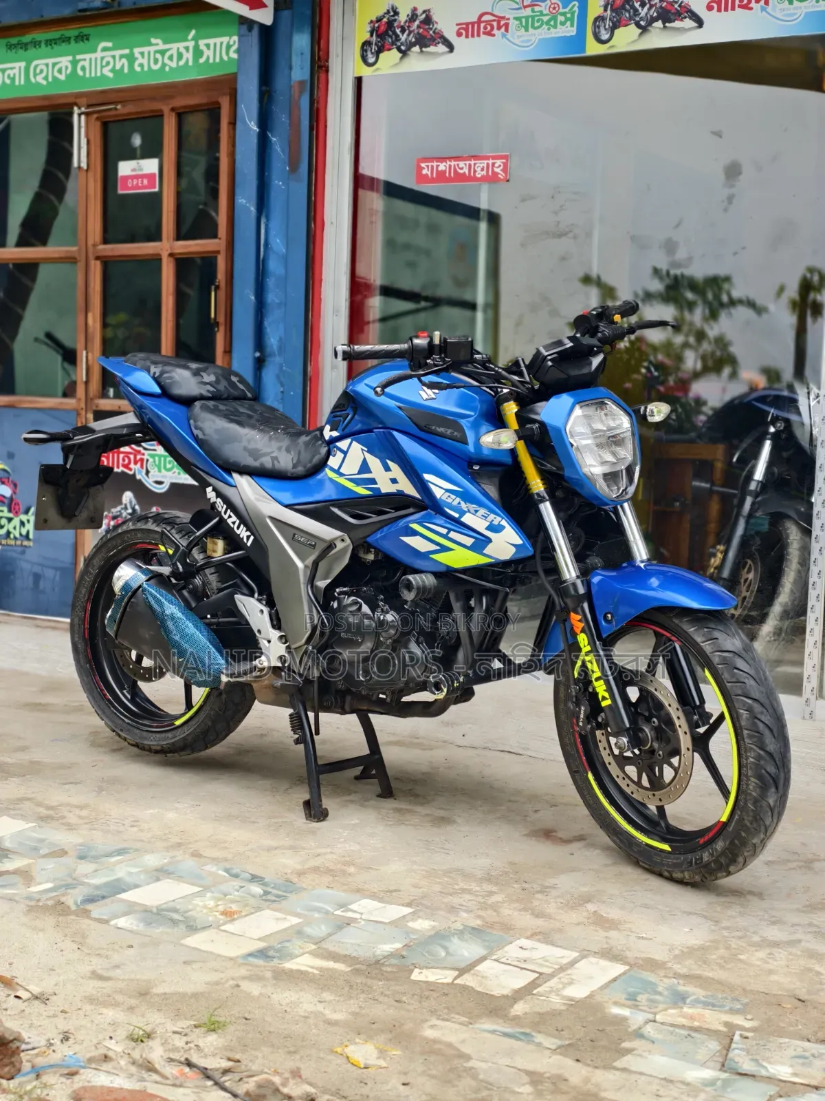 Suzuki Gixxer Monotone 2021 Blue