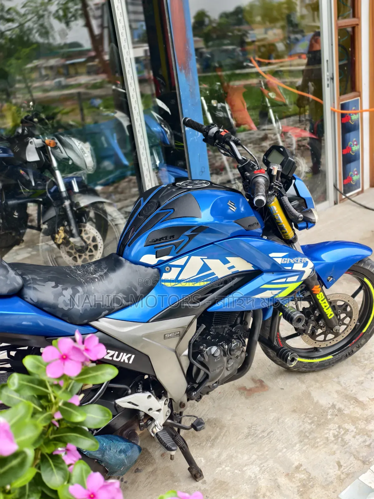 Suzuki Gixxer Monotone 2021 Blue