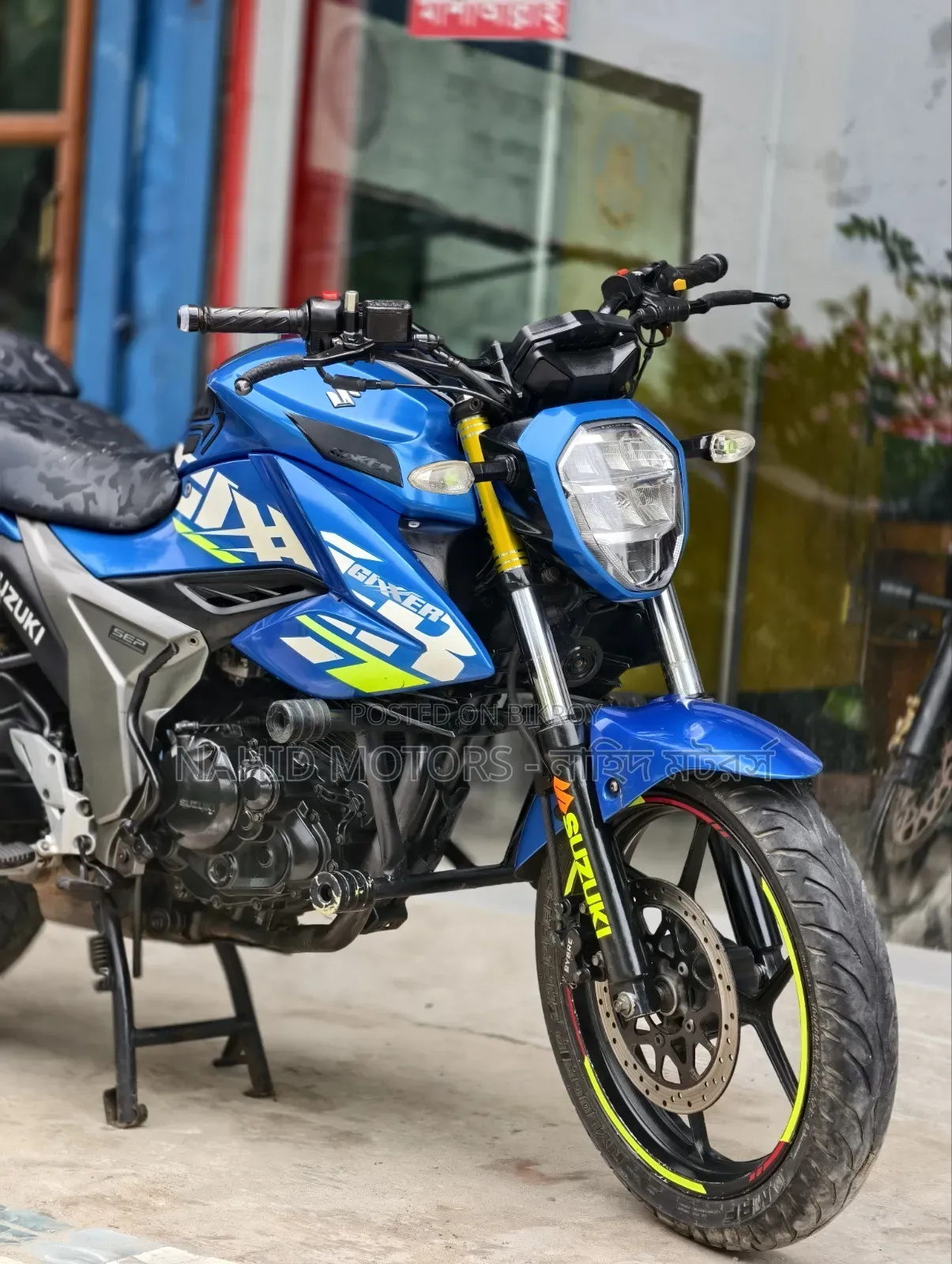 Suzuki Gixxer Monotone 2021 Blue