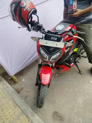 New TVS Raider 125 2022 Red