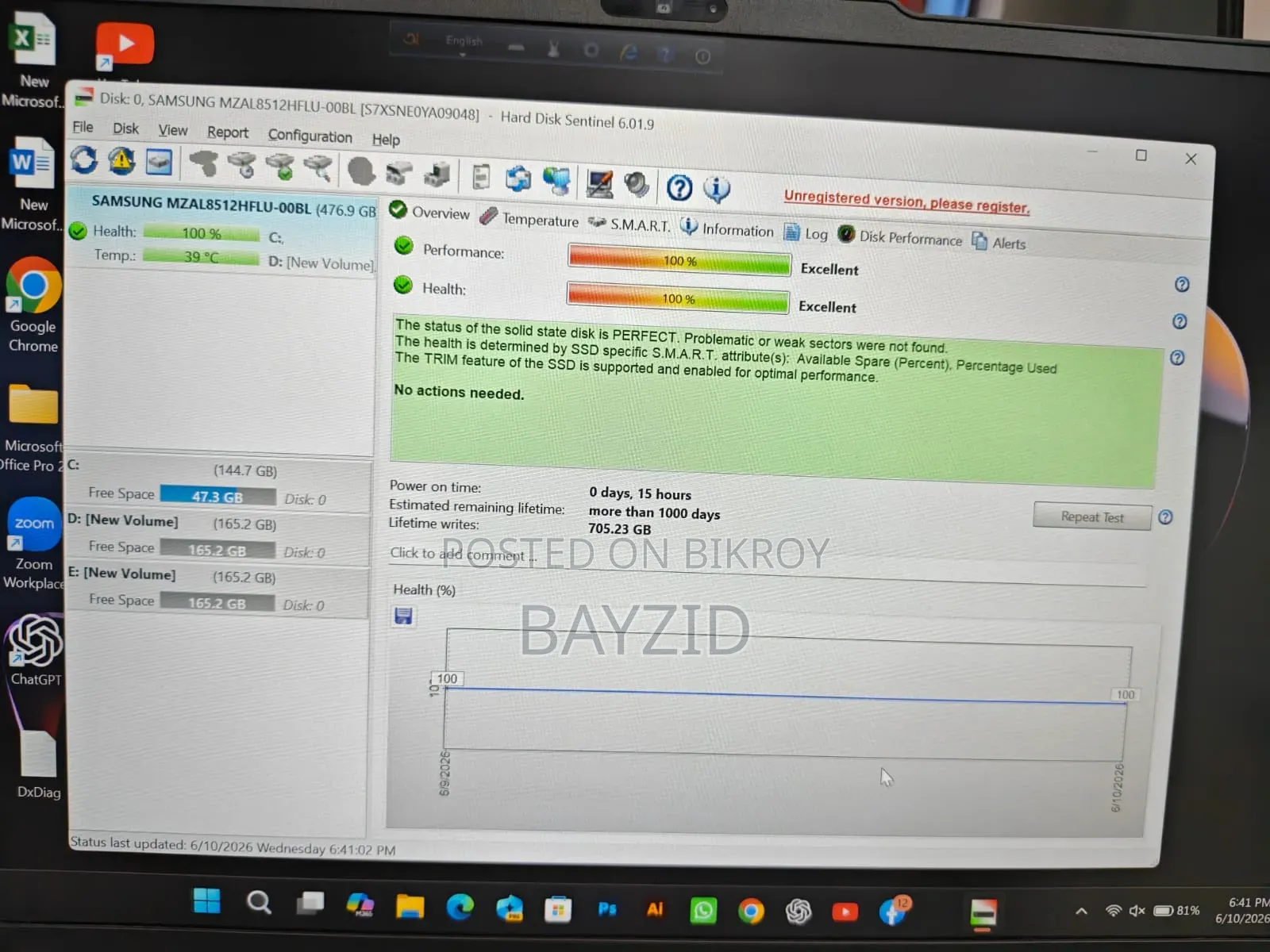 New Laptop Lenovo ThinkPad E14 Gen 6 16GB SSD 512GB