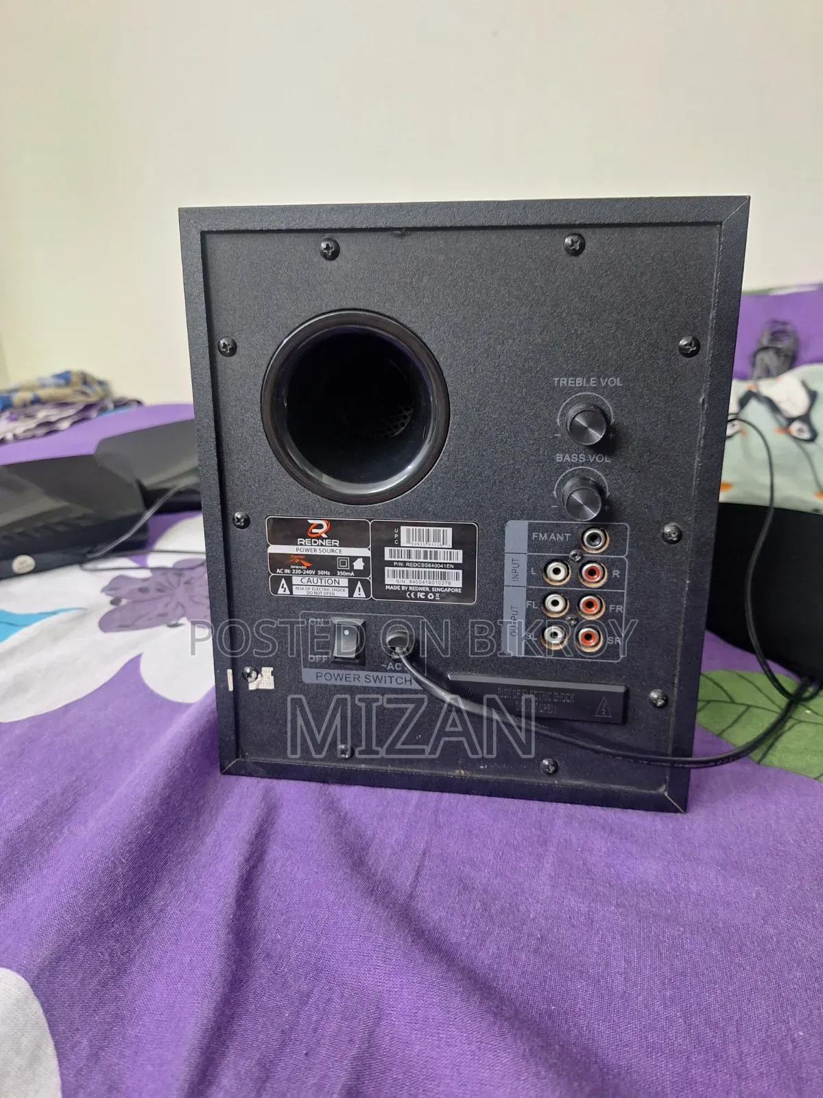 Redner Rf6400 4.1 Speaker