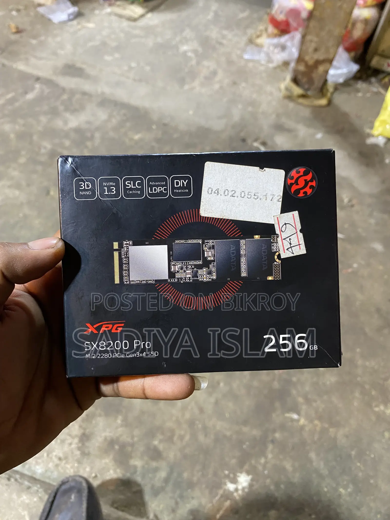 Xpg Sx8200 Pro M.2 256 Gb