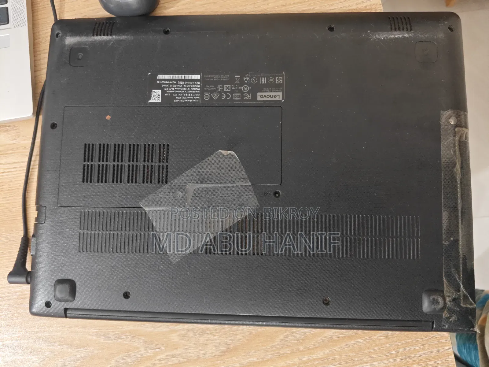 Laptop Lenovo IdeaPad 310 12GB Intel Core i3 SSD 128GB