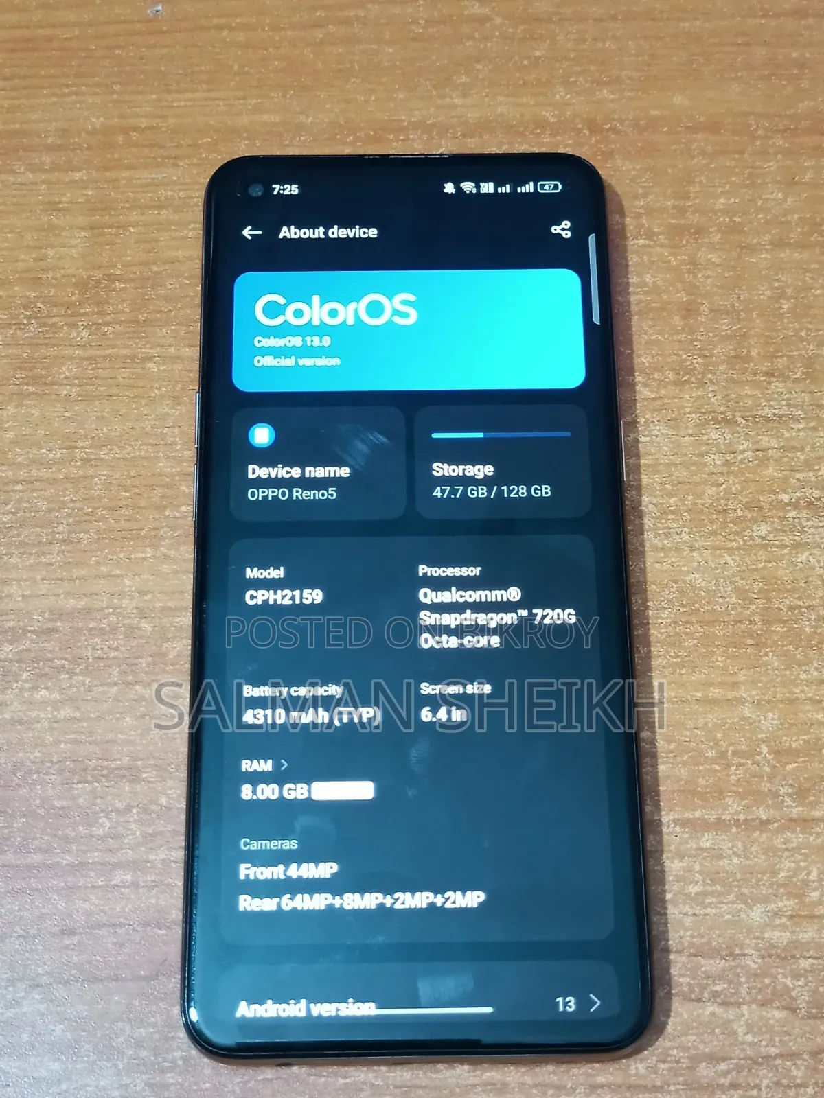 Oppo Reno 5 128 GB