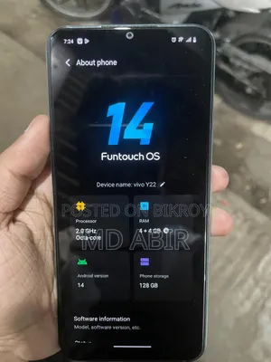 Vivo Y22 128 GB Blue