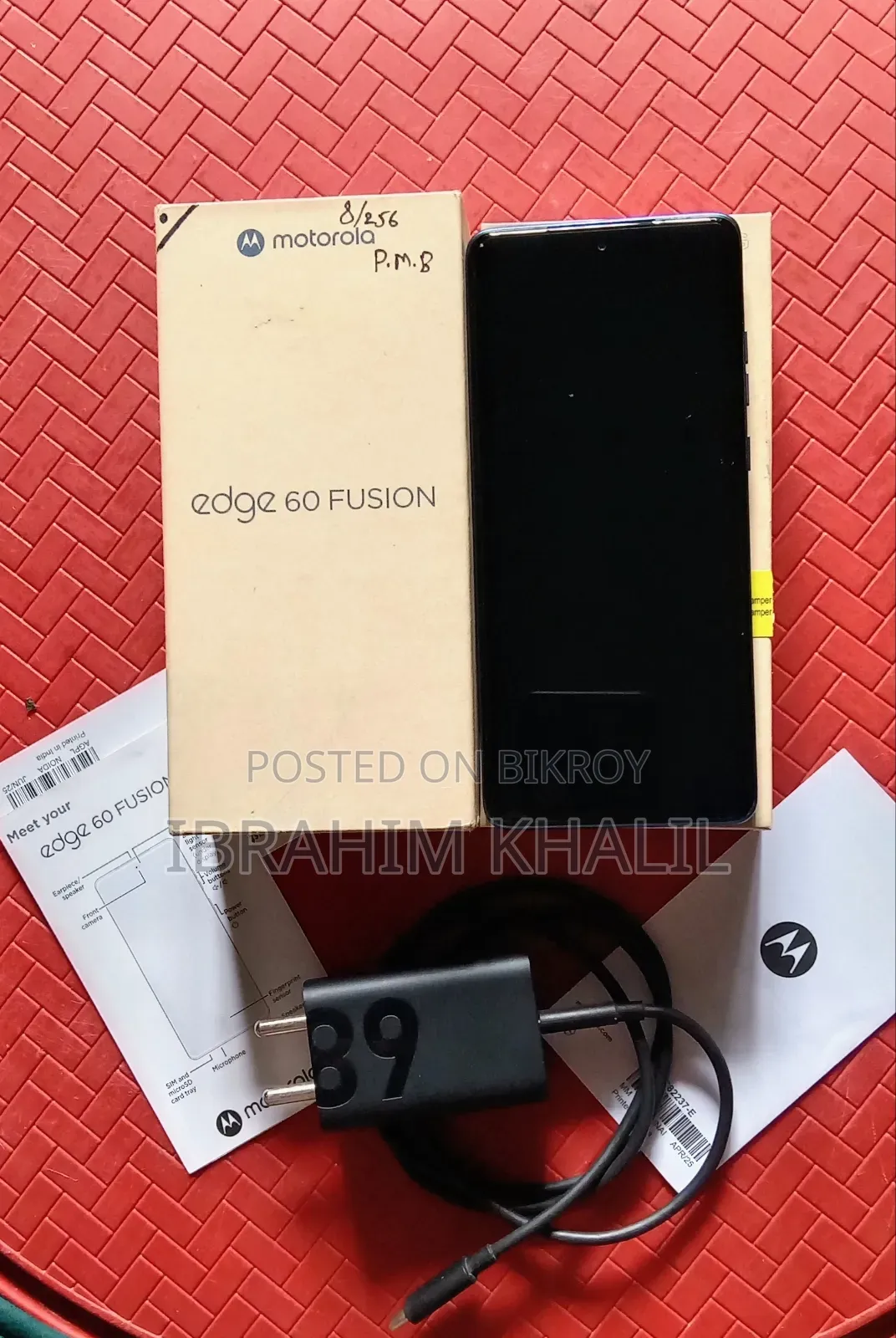 Motorola Edge 60 Fusion 256 GB Blue