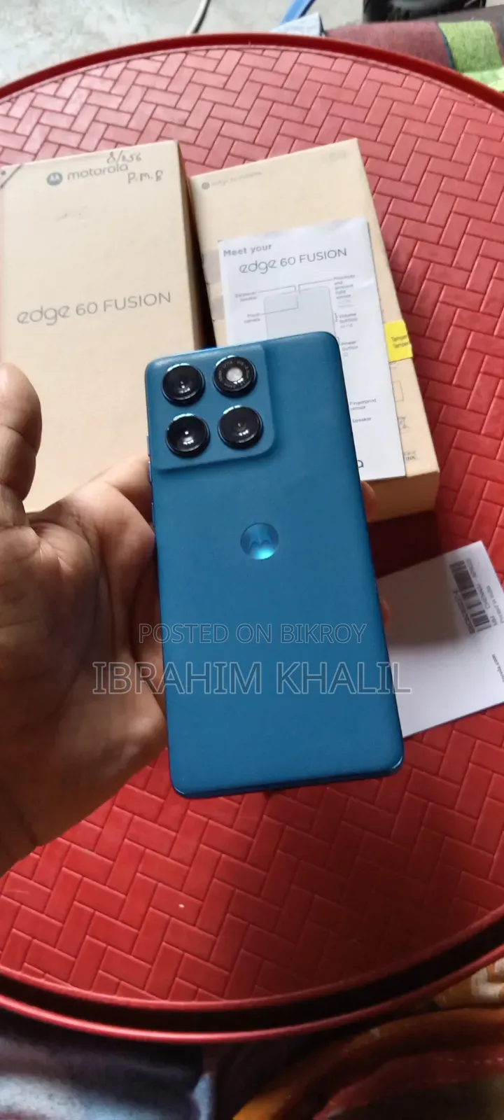 Motorola Edge 60 Fusion 256 GB Blue