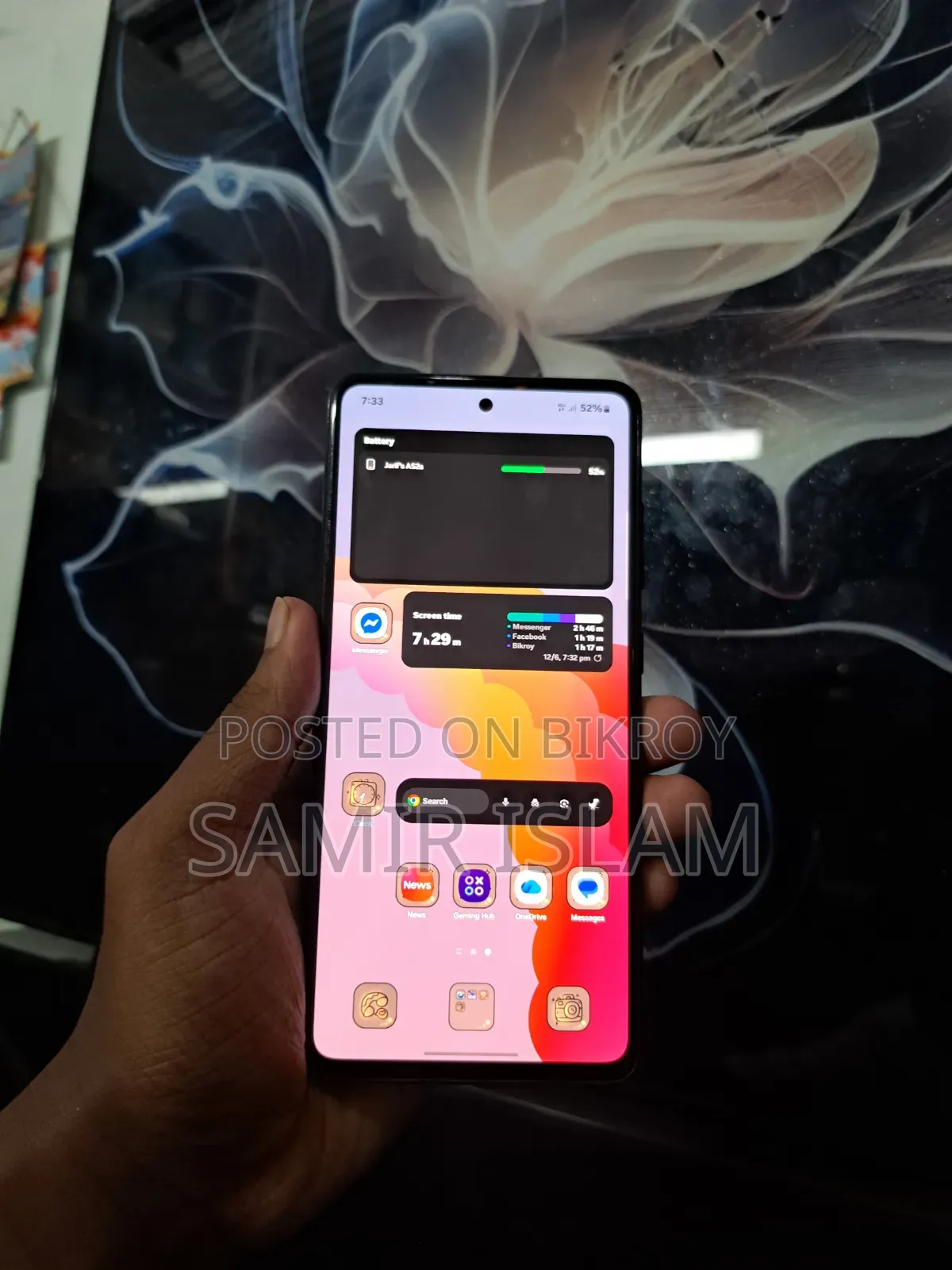 New Samsung Galaxy A52s 5G 128 GB Black