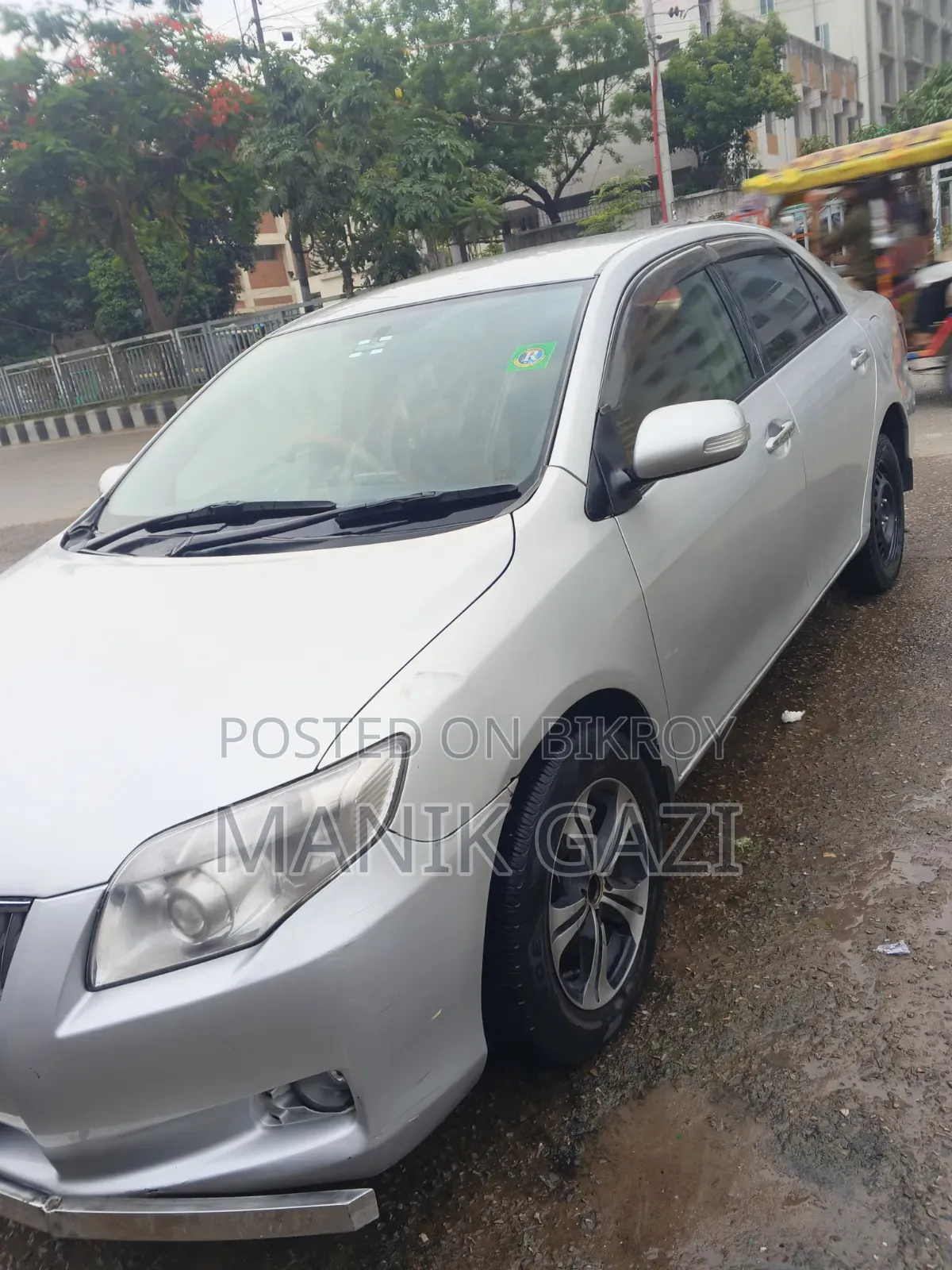 Toyota Axio 2009 রুপালি