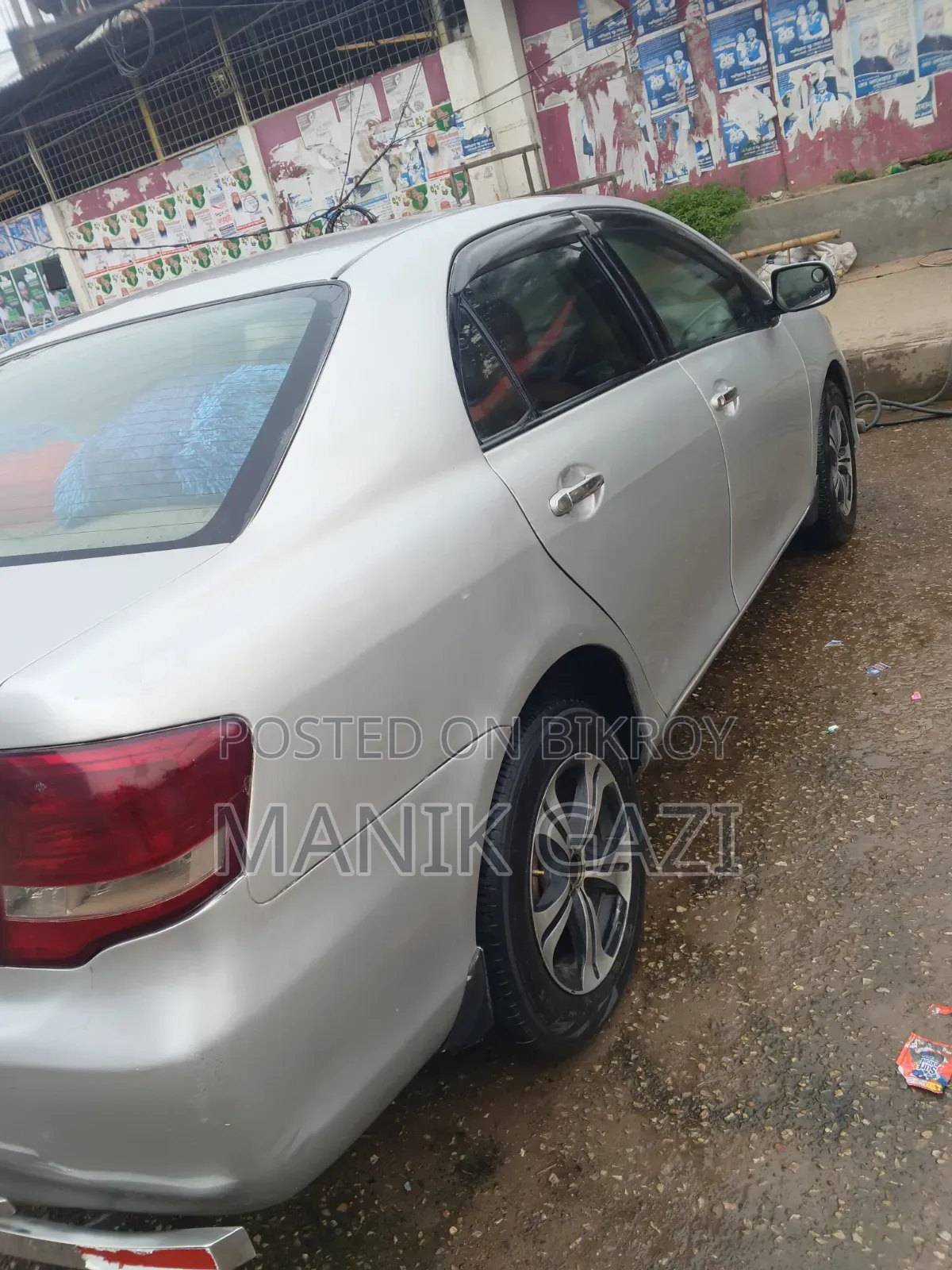 Toyota Axio 2009 রুপালি