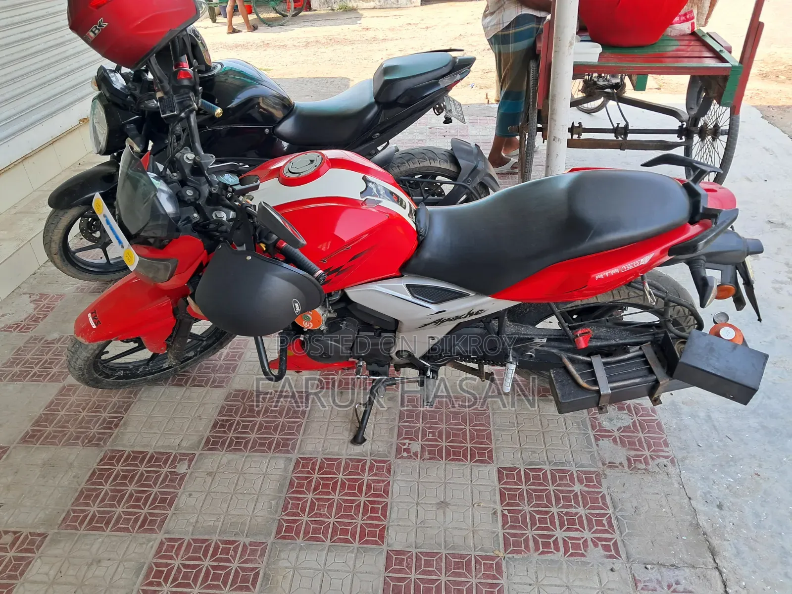 টিভিএস অ্যাপাচি ১৬০ ৪ভি ২০১৯ রেড
