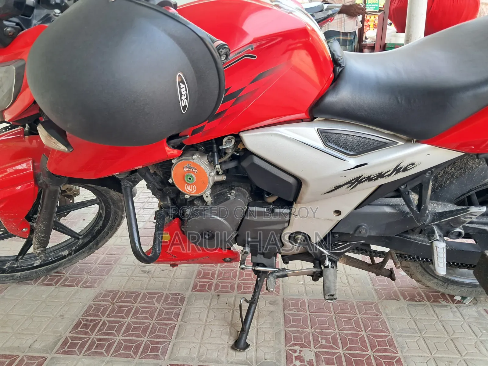 টিভিএস অ্যাপাচি ১৬০ ৪ভি ২০১৯ রেড